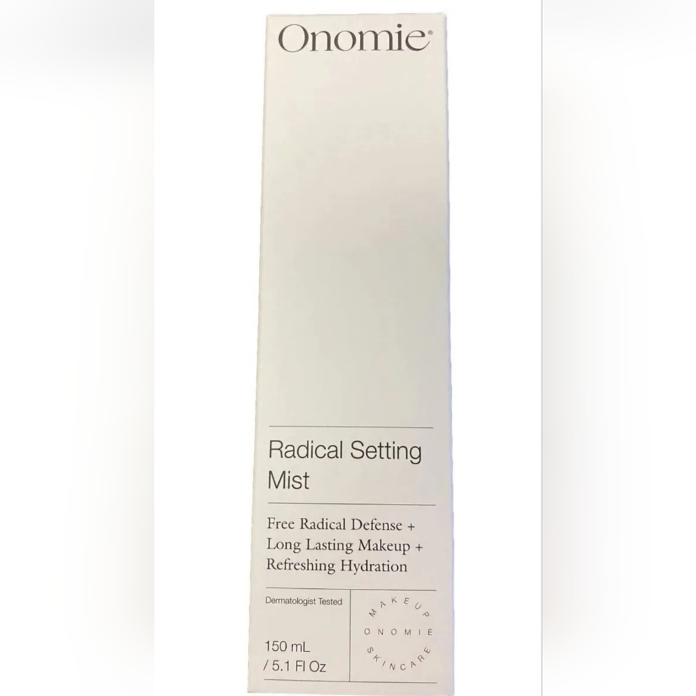 ONOMIE Radical Defense Long Lasting Setting Mist 150mL NEW Rose Water
